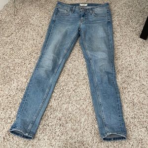 Blue jeans-Levi’s altered 711 skinny
